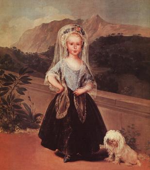 弗朗西斯科 德 戈雅 Portait of Maria Teresa de Borbon y Vallabriga 弗朗西斯科 德 戈雅 Portait of Maria Teresa de Borbon y Vallabriga